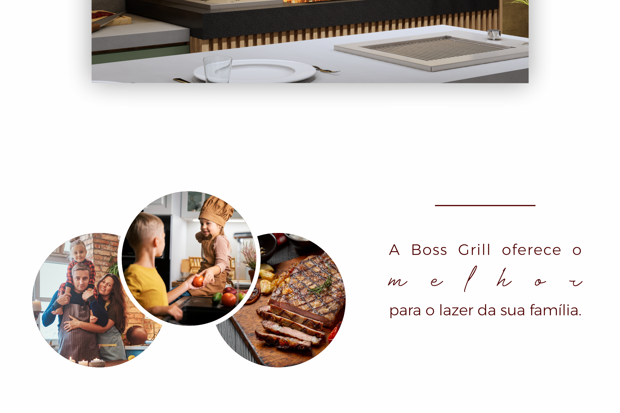 Churrasco com a família